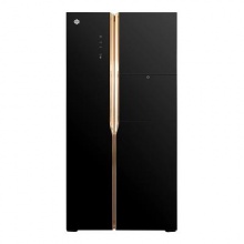 晶弘对开门冰箱_Fullmotion变频压缩机_BCD-630WPDGB 630L大冷冻空间 特设轻触式吧台 1天约1度电 鎏金黑_9511352001