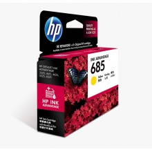 原装惠普685墨盒 HP 3525 4615 4625 5525 6525打印机黄色墨盒